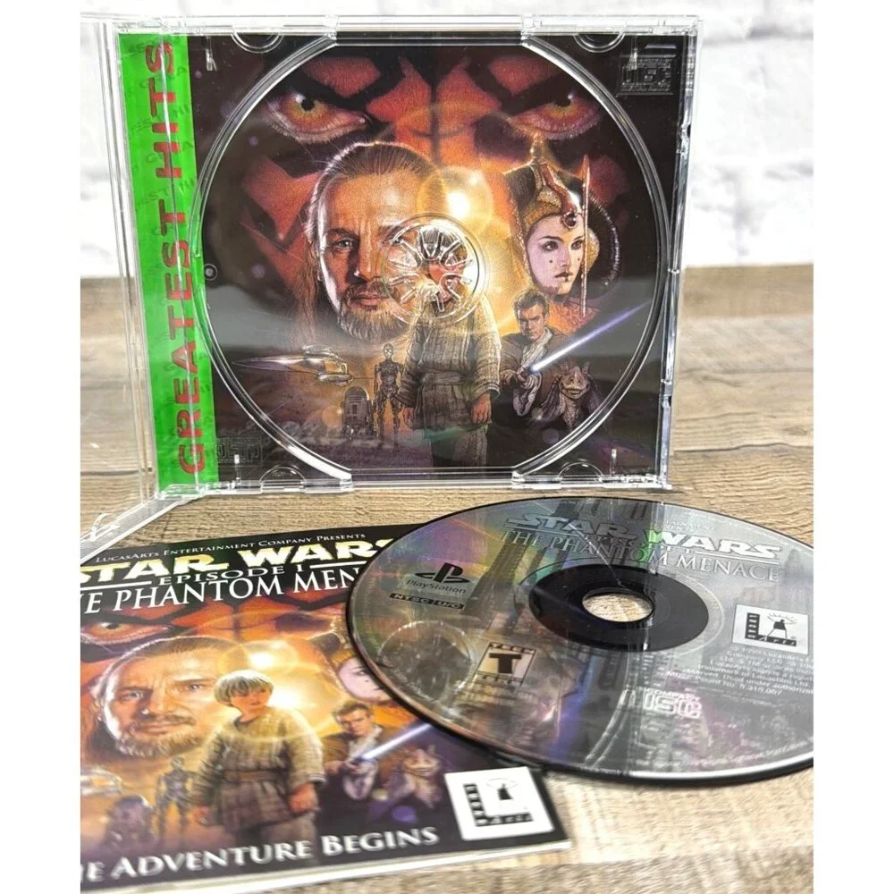 Star Wars Episode I The Phantom Menace Greatest Hits CIB Complete W/ REG Tested